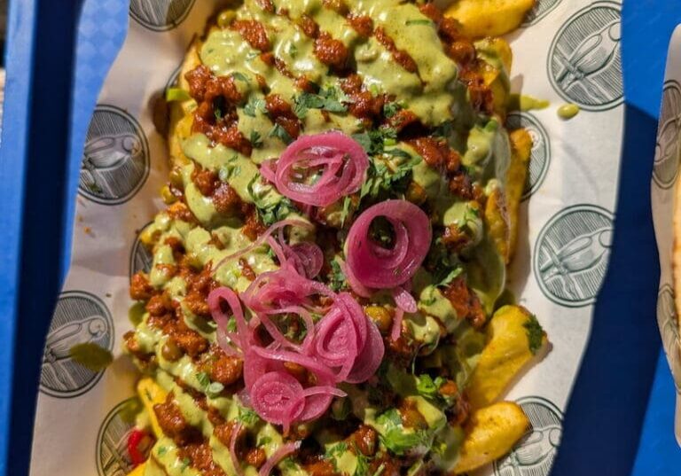 Binas kitchen keema matt loaded fries