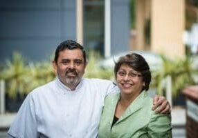 Cyrus and Pervin Todiwala (squoosh)
