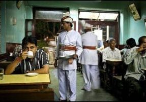 Indian restaurants in the past