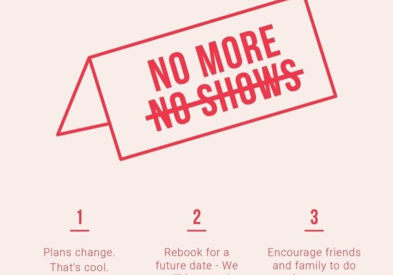 #nomorenoshows - TILE